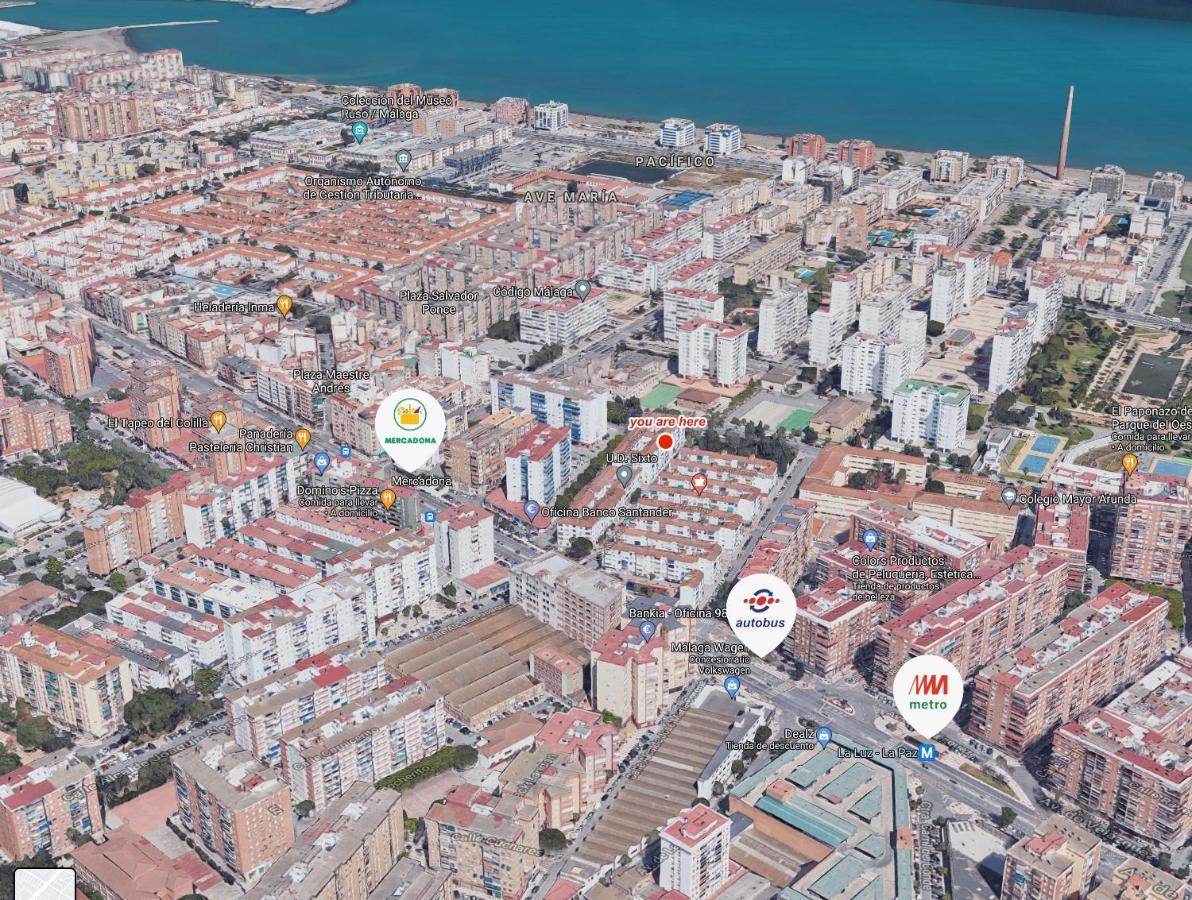 Apartamento Los Guindos Málaga Esterno foto